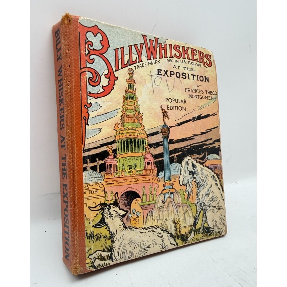 Billy Whiskers at the Exposition Frances Trego Montgomery Saalfield Hardcover